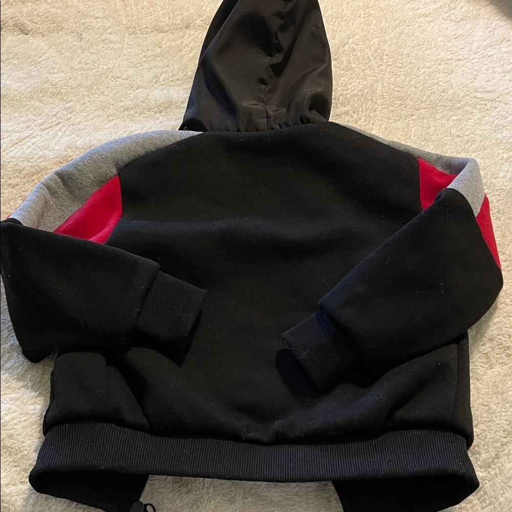 Urbaned Red and Black Kids' jacket - Picture 3 of 3
